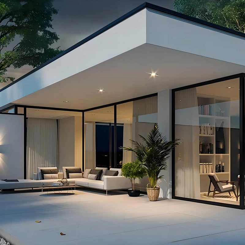 Fixed Glass Wall Panel